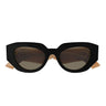Gucci Sonnenbrille GG1421S 008 Schwarz Rosa Braun Unisex 3
