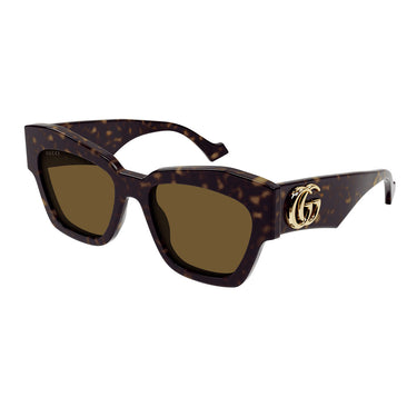Gucci Gafas de Sol GG1422S 003 Marrón/Marrón Unisex