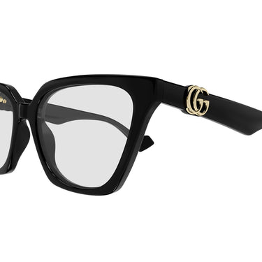 Gucci Sunglasses GG1542S 001 Black-Transparent with Clip Women 6