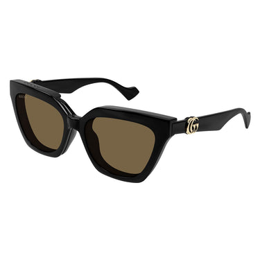 Gucci Sunglasses GG1542S 001 Black-Transparent with Clip Women 8