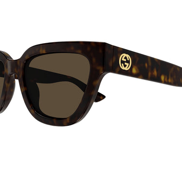 Gucci Occhiali da Sole GG1578S 002 Marrone Marrone Donna 3