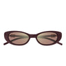 Gucci Occhiali da Sole GG1680S 009 Marrone/Rosa Specchiato Donna