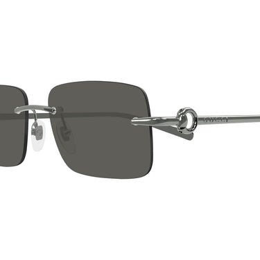 Gucci Occhiali da Sole GG1703S 001 Rutenio-Grigio Unisex 3
