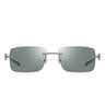 Gucci Lunettes de Soleil GG1703S 002 Argent-Vert Miroité Unisexe