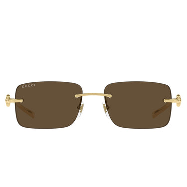 Gucci Occhiali da Sole GG1703S 004 Oro/Marrone Unisex 3