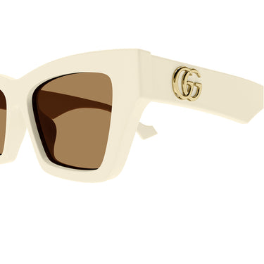 Gucci Gafas de Sol GG1753S 003 Marfil/Marrón Mujer 3