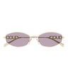 Gucci Sonnenbrille GG1802S 003 Gold/Violett Damen