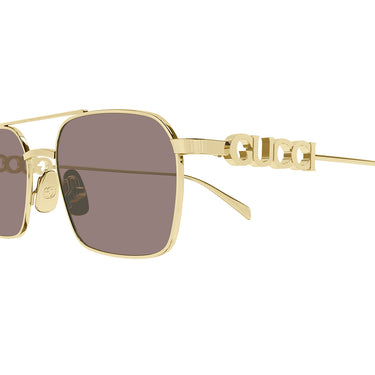 Gucci Occhiali da Sole GG1804S 003 Oro/Marrone Donna
