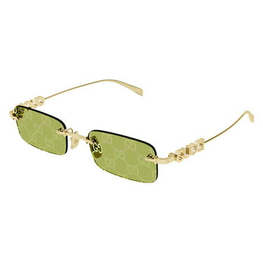 Gucci Occhiali da Sole GG1808S 002 Oro/Verde Uomo 2