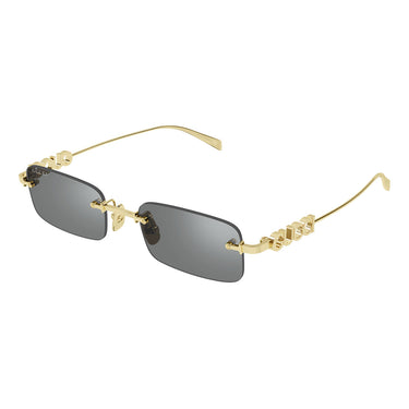 Gucci Occhiali da Sole GG1808S 003 Oro/Grigio Uomo 1