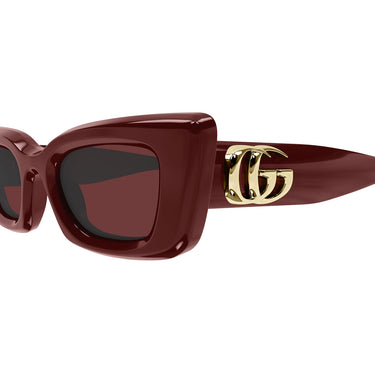 Gucci Occhiali da Sole GG1827S 003 Burgundy/Rosso Donna 2