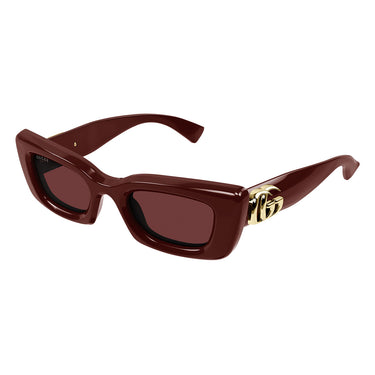 Gucci Occhiali da Sole GG1827S 003 Burgundy/Rosso Donna 1