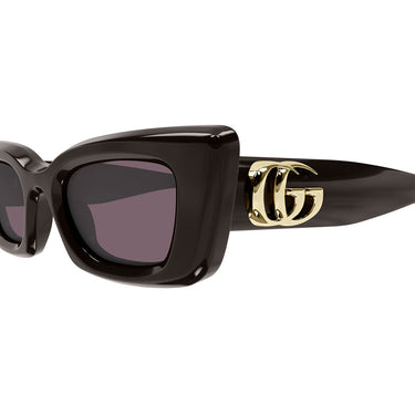 Gucci Occhiali da Sole GG1827S 004 Marrone/Viola Donna 2