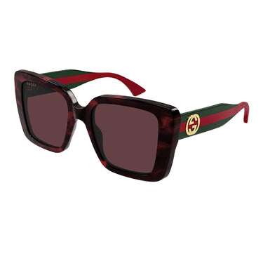 Gucci Gafas de Sol GG1861S 003 Marrón/Rojo Mujer