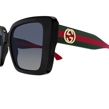 Gucci Gafas de Sol GG1861S 005 Negro Verde/Gris Mujer