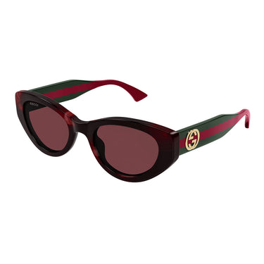 Gucci Gafas de Sol GG1862S 003 Marrón/Rojo Mujer