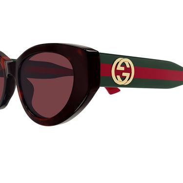 Gucci Gafas de Sol GG1862S 003 Marrón/Rojo Mujer