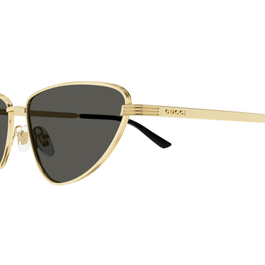Gucci Occhiali da Sole GG1879S 001 Oro/Grigio Donna 3
