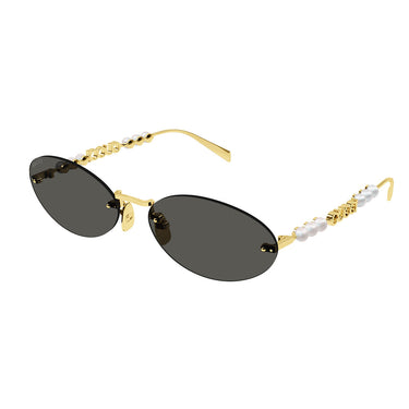 Gucci Occhiali da Sole GG1922S 001 Oro/Grigio Donna 2