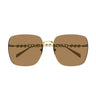 Gucci Sonnenbrille GG1923SA 003 Gold/Braun Damen
