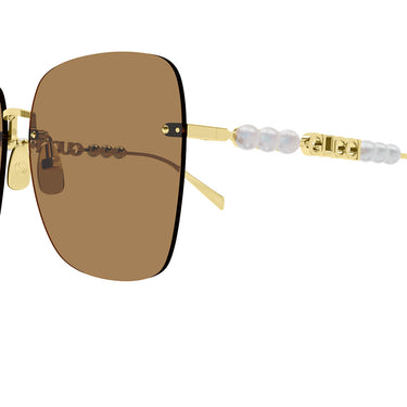 Gucci Occhiali da Sole GG1923SA 003 Oro/Marrone Donna 3