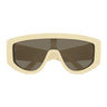 Gucci Sunglasses GG1950S 004 Ivory/Brown Women