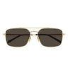 Gucci Okulary Przeciwsłoneczne GG1957SA 002 Złoto/Brąz Męskie