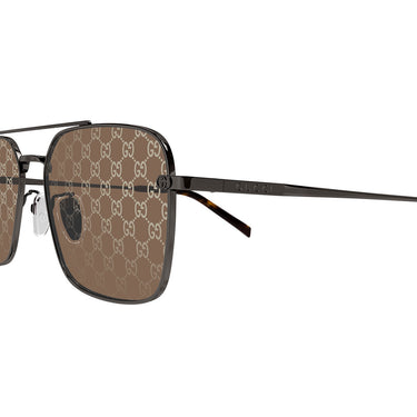 Gucci Occhiali da Sole GG1957SA 005 Grigio/Marrone Uomo 3