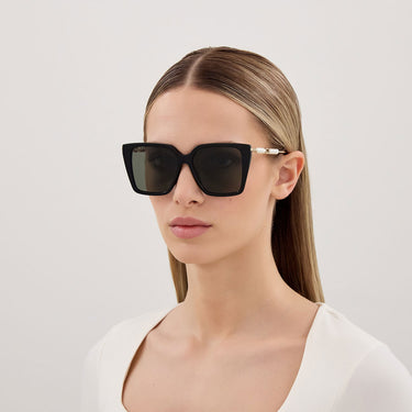 Gucci Gafas de Sol GG1967S 001 Negro Oro/Gris Mujer 3