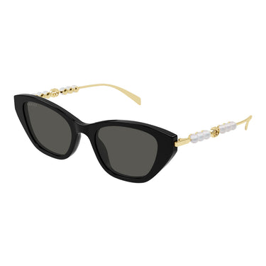 Gucci Occhiali da Sole GG1968S 001 Oro/Nero Donna 2