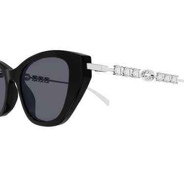 Gucci Occhiali da Sole GG1968S 002 Argento/Nero Donna 3