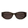 Gucci Sonnenbrille GG1970SA 003 Braun Gold/Braun Damen