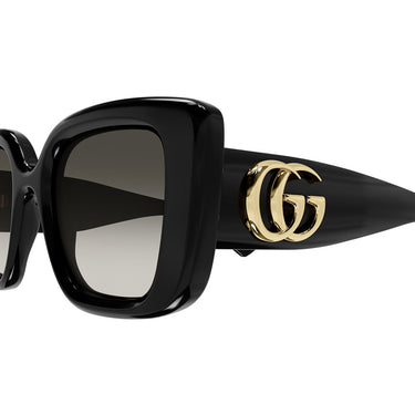 Gucci Occhiali da Sole GG1975S 002 Nero/Grigio Donna 2