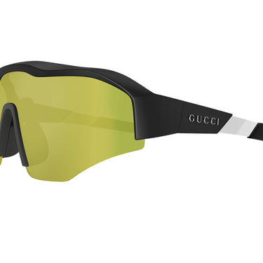Gucci Sonnenbrille GG2017S 001 Schwarz/Gelb Herren 3