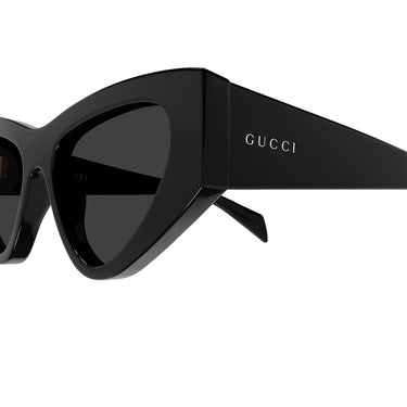 Gucci Occhiali da Sole GG2019S 001 Nero Grigio Donna 3