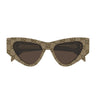 Gucci Occhiali da Sole GG2019S 006 Beige/Marrone Donna