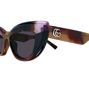 Gucci Occhiali da Sole GG2031S 002 Viola Tartarugato Viola Donna 3