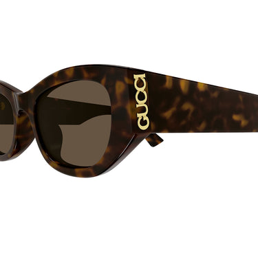 Gucci Occhiali da Sole GG2044SA 002 Marrone Marrone Donna 3