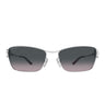 Gucci Occhiali da Sole GG2045S 002 Argento Grigio Donna
