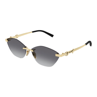 Gucci Occhiali da Sole GG2050S 002 Oro Nero Grigio Sfumato Donna 2 