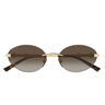 Gucci Occhiali da Sole GG2051S 004 Oro Marrone Donna