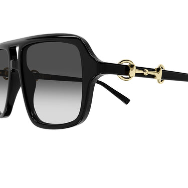 Gucci Occhiali da Sole GG2052S 007 Nero Grigio Sfumato Donna 3