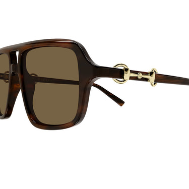 Gucci Occhiali da Sole GG2052S 009 Marrone Marrone Chiaro Donna 3