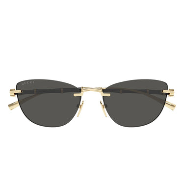 Gucci Occhiali da Sole GG2063S 002 Oro/Grigio Scuro Donna 3