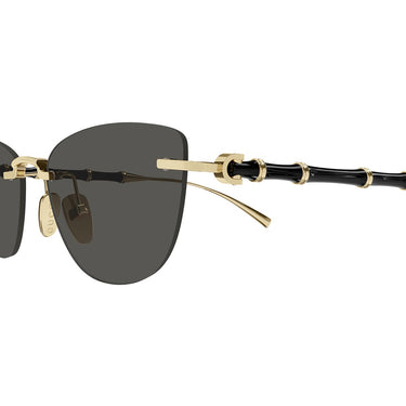 Gucci Occhiali da Sole GG2063S 002 Oro/Grigio Scuro Donna 4