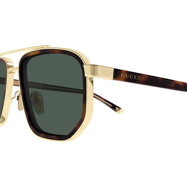 Gucci Occhiali da Sole GG2073S 003 Oro Marrone/Verde Uomo 3