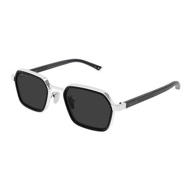 Gucci Occhiali da Sole GG2074S 001 Argento/Grigio Uomo 1