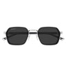 Gucci Occhiali da Sole GG2074S 001 Argento/Grigio Uomo