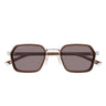 Gucci Occhiali da Sole GG2074S 005 Argento Marrone/Marrone Uomo
