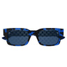 Gucci Occhiali da Sole GG2084S 004 Blu Tartarugato Blu Monogram Uomo
